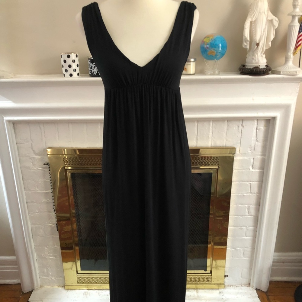 🌹J.Crew black stretch maxi Sz XS